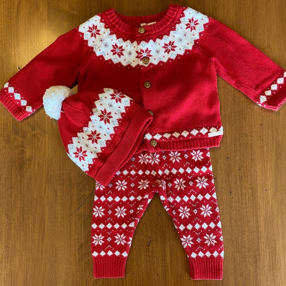 Janie & Jack Christmas set